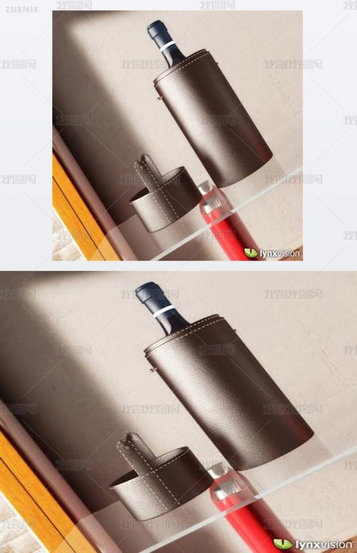 3d模型皮箱酒瓶