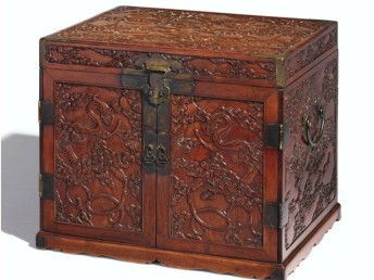图 黄花梨龙纹柜收购过关费 资阳艺术收藏品 资阳列表网