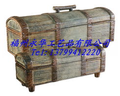 铁艺铁皮箱图片 铁皮制品 金属工艺品 图片 金属制品网