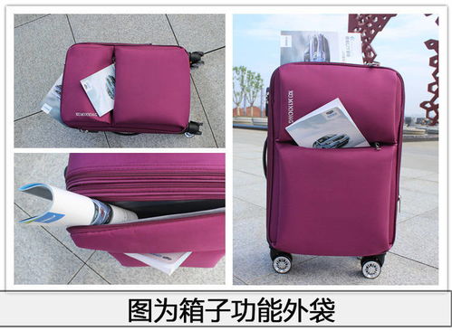 牛津布旅行箱26密码箱子20寸登机箱行李箱女万向轮24拉杆箱皮箱男